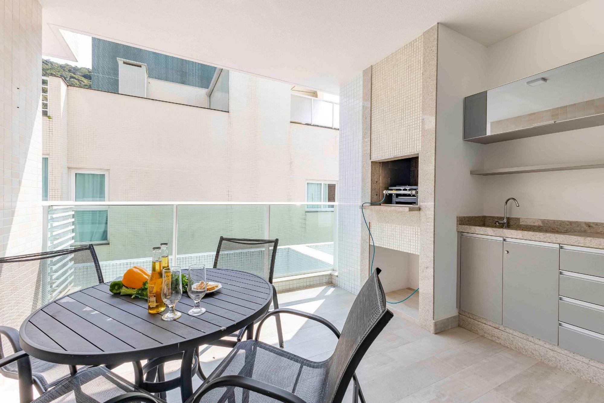 Varandas do Atlântico, Esplêndido Apartamento em Condominio Frente Mar com Piscina Climatizada - 3 quartos 6 pessoas Bombinhas Extérieur photo